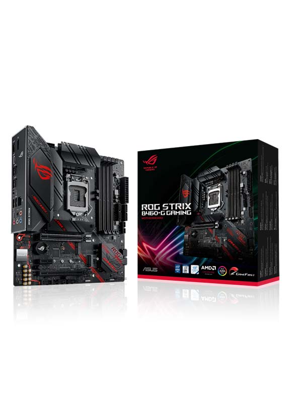ASUS ROG Strix B460G Gaming Motherboard, mATX, Intel B460, 128GB Max